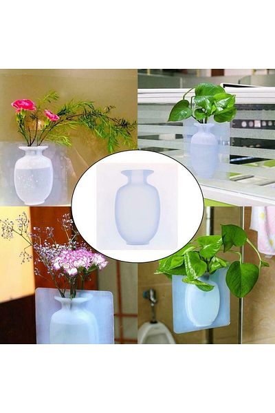 kapsulavm Adhesive Vase - Magic Vase