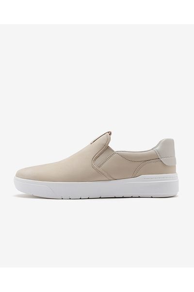 Timberland Ανδρικό μπεζ αθλητικό παπούτσι με χαμηλό slip Tb0a67f9en71