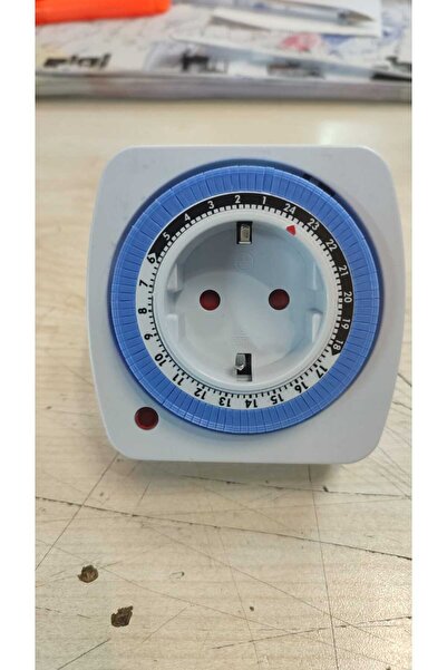 Cata Ct-9180 Mekanik Zaman Ayarlı Saatli Priz Zaman Saati Programlanabilir Priz