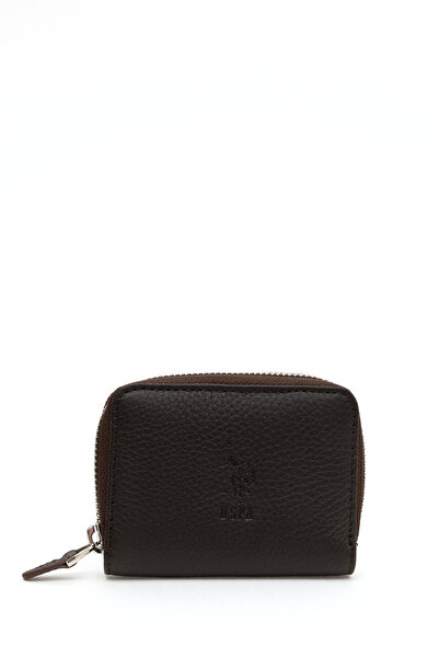 U.S. Polo Assn. حاملة بطاقات بنية للرجال 50287156-VR029