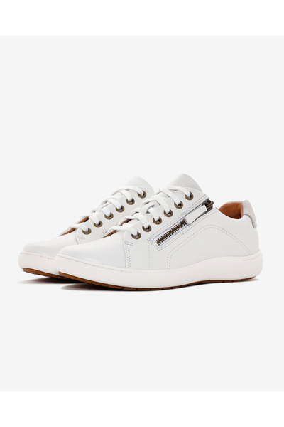 CLARKS Nalle Lace Kadın Beyaz Günlük Ayakkabı 26165001