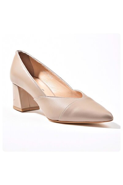 NİSH EXCLUSİVE Nish Exclusive 2470 - Pantofi cu toc pentru femei din piele na...