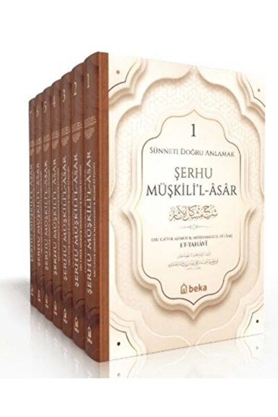 Beka Yayınları Sünneti Doğru Anlamak - Şerhu Müşkilil Asar - 7 Cilt Takım