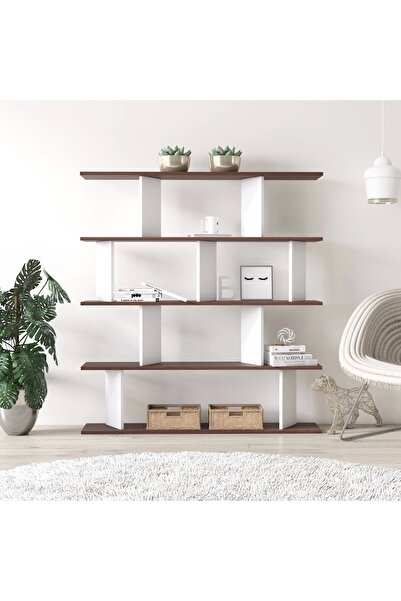 Ruum Store By Doğtaş Jizy Kitaplık Meşe Opak Beyaz