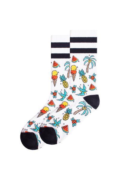 American Socks Καλοκαιρινές μεσαίες ψηλές κάλτσες