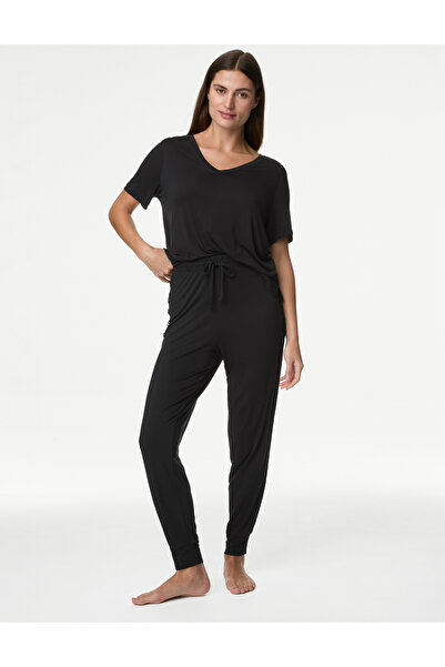 Marks & Spencer Body Soft:trade_mark: Dantel Detaylı Jogger Pijama Altı