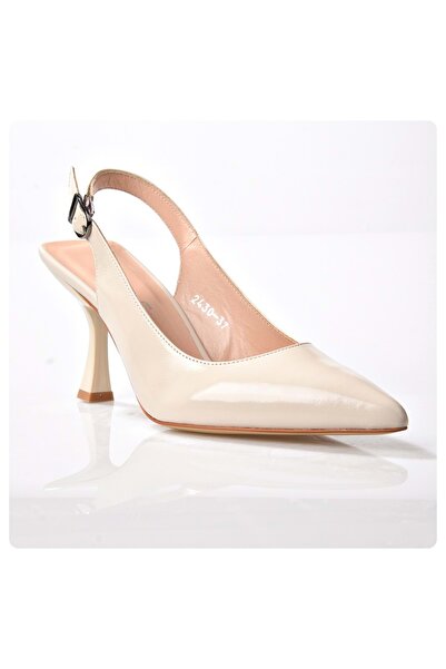 NİSH EXCLUSİVE Stiletto de damă din piele naturală Nish Exclusive 2430 Model