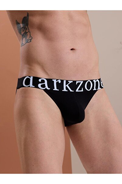 darkzone Geniş Lastikli Siyah Erkek Slip