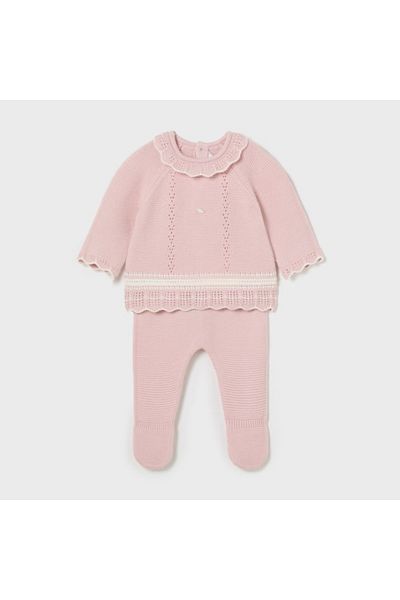MAYORAL Knitwear for Baby Girl Set of 2 - Powder L25K2501