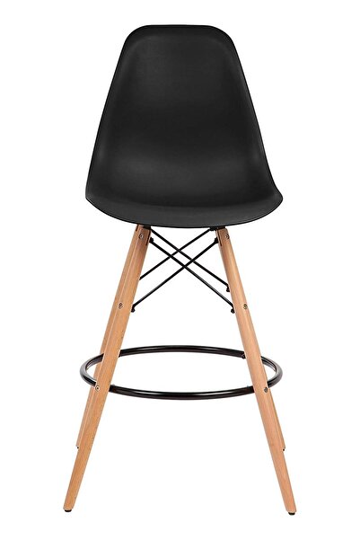 Mahmayi Ultimate Eames Style DSW Bar Stool-Black