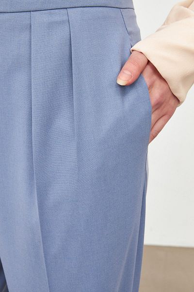 Setre Pantaloni albaștri cu tăietură largă