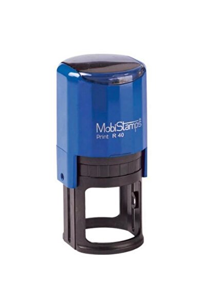 Genel Markalar R-40 Mobi Stamps Yuvarlak Kaşe Printer Otomatik 40 Mm