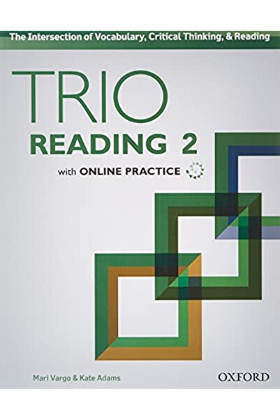 OXFORD UNIVERSITY PRESS Trio Reading Level 2 Student Book With Online Practice