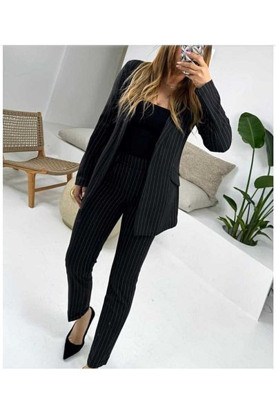 İnci Jacket and Trousers Set
