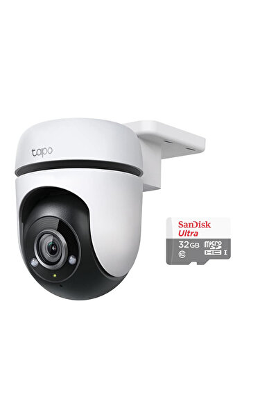 TP-LINK Tapo C500 Dış Mekan Güvenlik Kamerası ve  Ultra 32GB 100MB/S  Hafıza ...