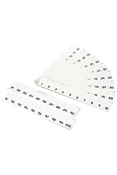 OXFORD UNIVERSITY PRESS مسار الأرقام من بطاقة Numicon 1100