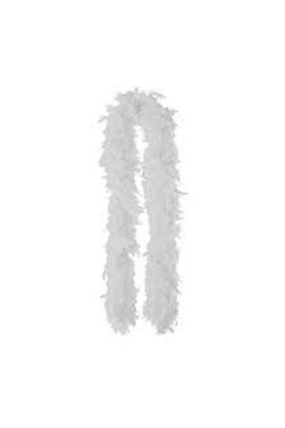 coco shopier White Otrish Boa Feather