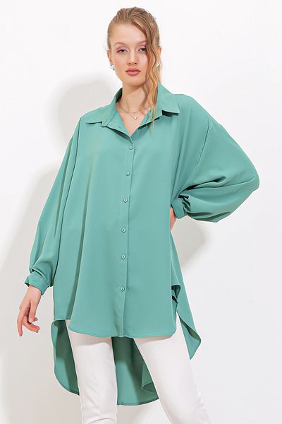 Bigdart Women's Cagla Oversize Shirt Tunic 5916