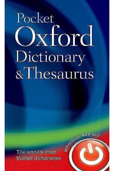 OXFORD UNIVERSITY PRESS Pocket Oxford Dictionary and Thesaurus (Dictionary/Th...