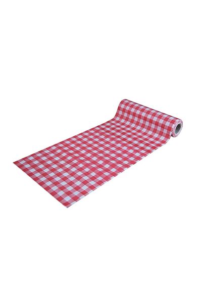 Pratikser Disposable Tablecloth Red - 100x120cm - 10pcs/roll