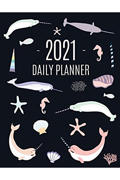 Ingram Internatıonal Inc مخطط Narwhal اليومي 2021 جدول أعمال شهري جميل لعام 2021 جدول سنوي 12 شهرًا من يناير إلى ديسمبر