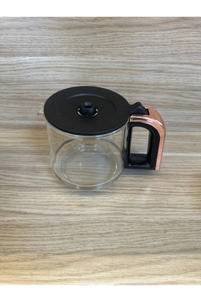 Karaca مجموعة إبريق شاي زجاجي نحاسي اللون من Robotea - قطع غيار أصلية