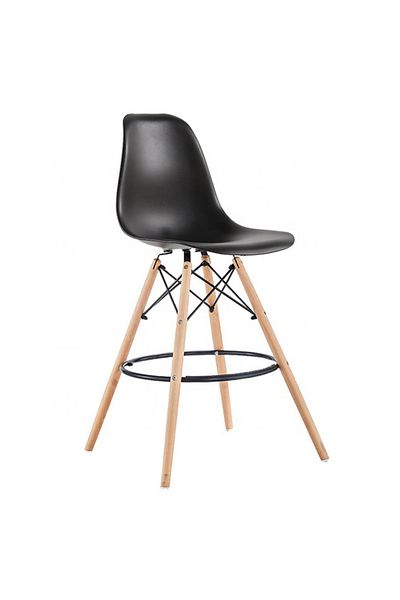 Mahmayi Ultimate Eames Style DSW Bar Stool-Black