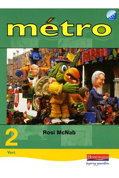 Gardners Books UK كتاب الطالب Metro 2 Vert النسخة الأوروبية