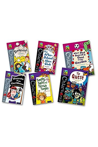 OXFORD UNIVERSITY PRESS مجموعة Oxford Reading Tree Treetops Chucklers Oxford Level 1011 من 6 قطع
