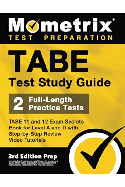 Ingram Internatıonal Inc دليل دراسة اختبار Tabe كتاب أسرار Tabe 11 و12 للمستوى A وD 2 اختبارات تدريبية كاملة