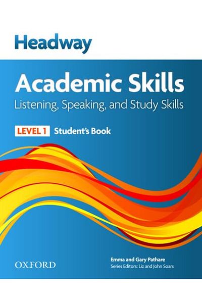OXFORD UNIVERSITY PRESS كتاب مهارات الاستماع والتحدث والدراسة للطلاب من Headway Academic Skills 1