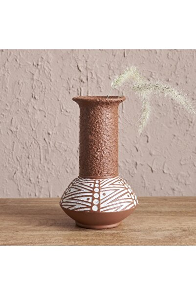 Home Box Ric Coconut Vase - 16x16x24 cm