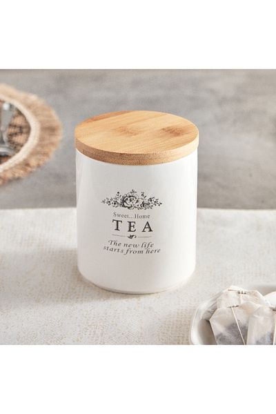 Home Box Sweet Home Tea Canister - 9.5 cm