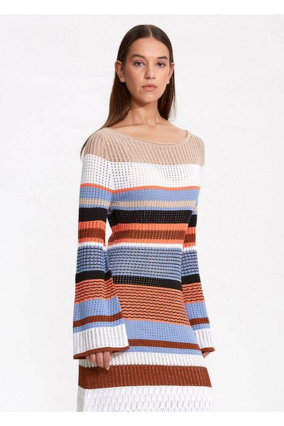 Knitss Organic Cotton Linen Blended Knitwear Dress