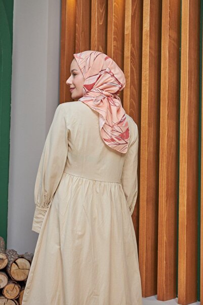 İpekhan Φουλάρι Lotus Salmon Cotton Viscose