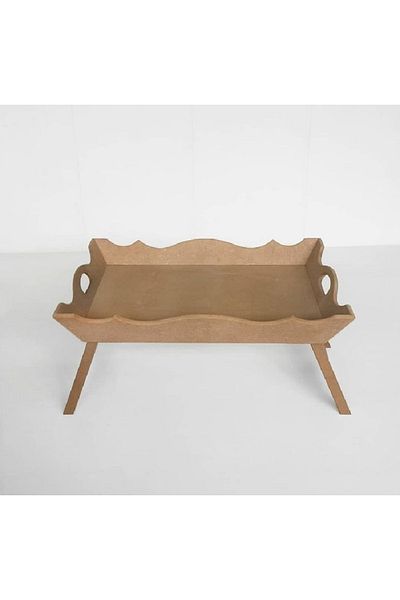 Altınyapı Hobi Market Raw Mdf Paintless Two Pieces Plain and Figured Trays