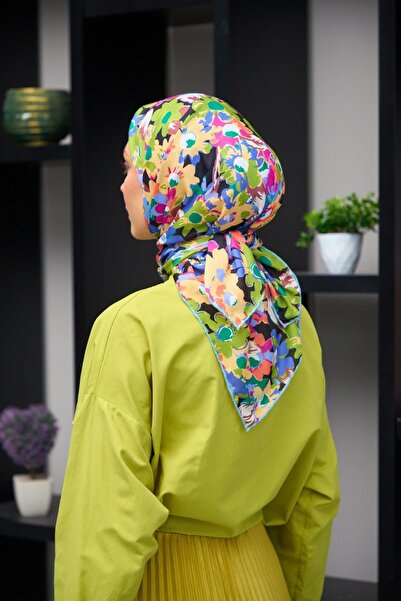 İpekhan Πράσινο λινό κασκόλ - Harmony Collection, Soft Design 1179-09