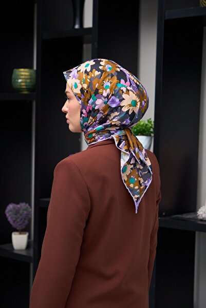 İpekhan Чорна мідна колекція Harmony М'яка шарф 1179-08