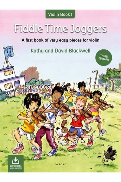 OXFORD UNIVERSITY PRESS Fiddle Time Joggers Third Edition A First Book Of Very Easy Pieces For Violin