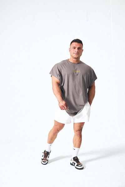 FAST EFFECT WEAR Тениска с релефен дизайн „Line“ отзад и отпред