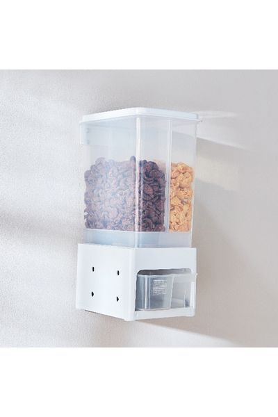 Home Box Essential Wall Hanging Twin Grain Holder with Cup