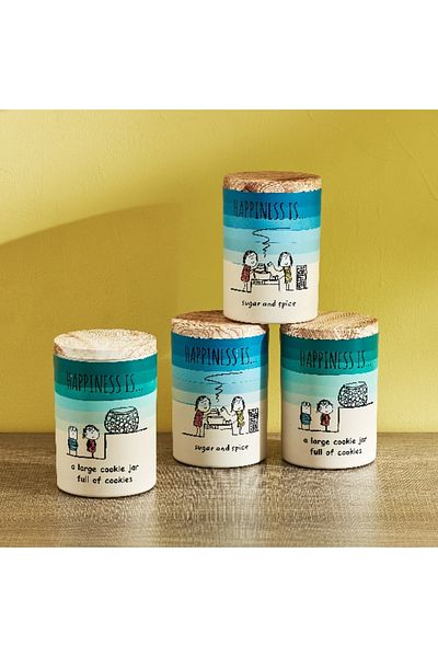 Home Box Happiness 4-Piece Food Storage Set
