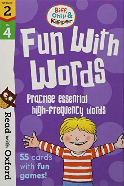 OXFORD UNIVERSITY PRESS Read With Oxford Stages 24 Biff Chip And Kipper Fun With Words Flashcards