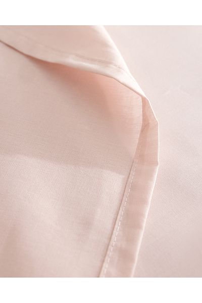 Madame Coco Manon Double 100% Cotton Ranforce Elasticless Sheet - Powder