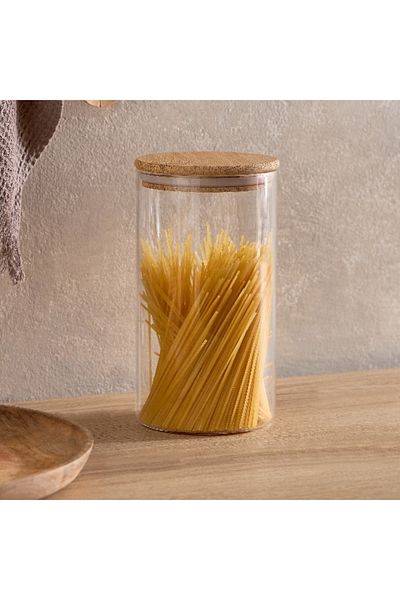 Home Box La Natura Borosilicate Glass Jar - 1.45 L