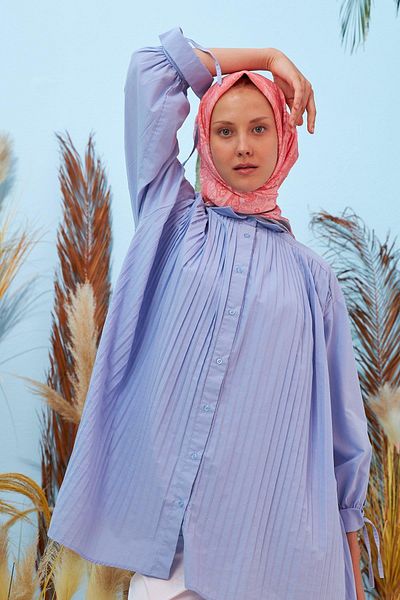 İpekhan Φουλάρι Henna Vibrant Pink Cotton Viscose