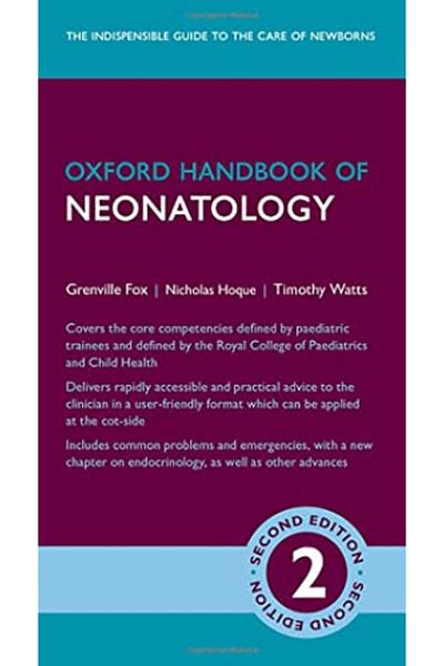 OXFORD UNIVERSITY PRESS Oxford Handbook Of Neonatology