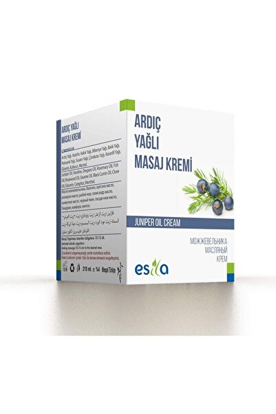 Seçkin Trend Organik Yağ Ardıç Yağlı Masaj Kremi 210 ml