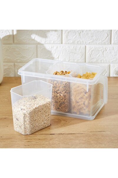 Home Box منظم تخزين فيجا ذو 3 أقسام - 29.5×15.5×14 سم