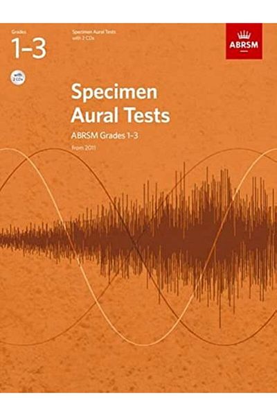 OXFORD UNIVERSITY PRESS Specimen Aural Tests Grades 13 With 2 Cds New Edition From 2011